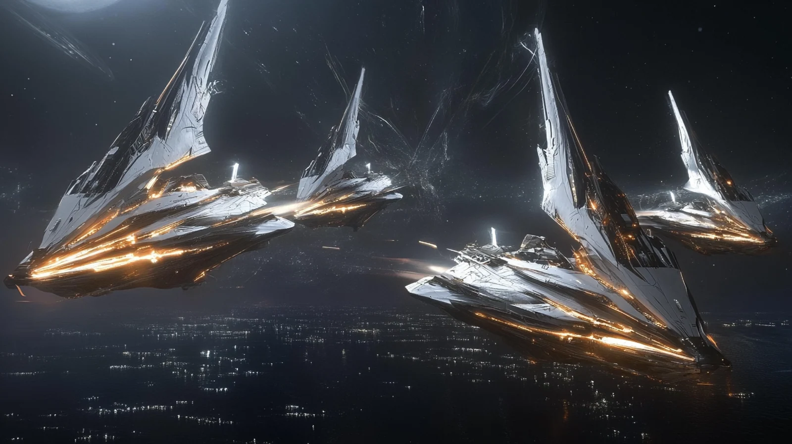 星际舰船 · 概念设计 · 三界三概念艺术