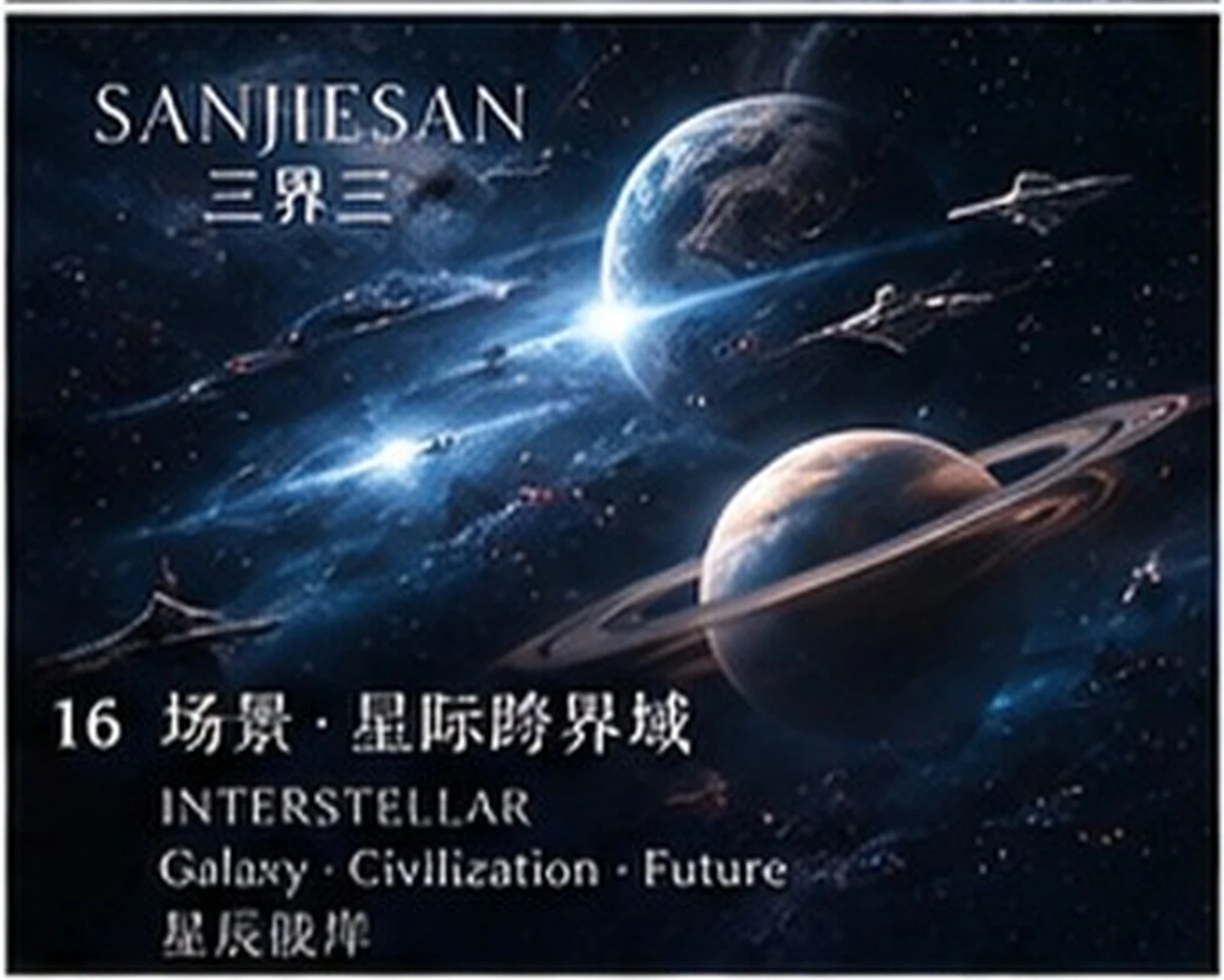 星际跨界域 · 宇宙地景 · 三界三概念艺术