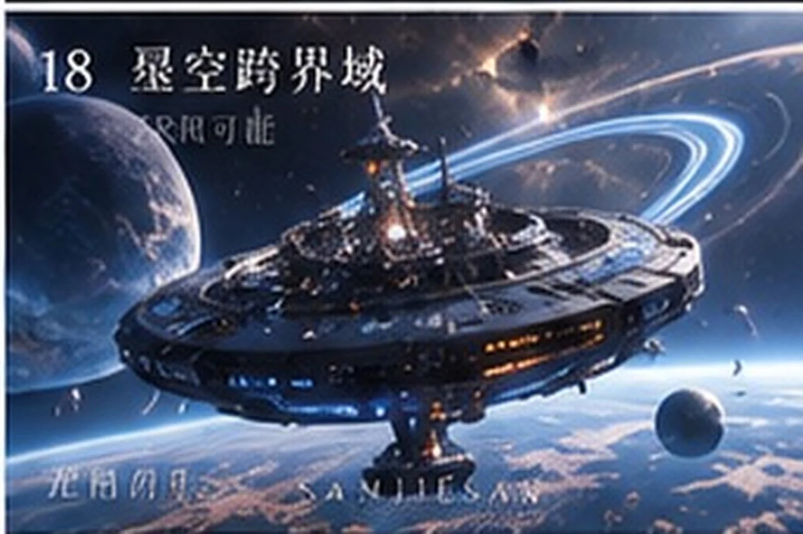星际跨界域 · 宇宙地景 · 三界三概念艺术